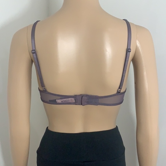 LAST TWO AVAILABLE!! - New Victoria's Secret Gray Mesh Bralette Size XS - Picture 3 of 13